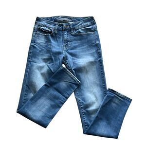 American Eagle Men’s Skinny Extreme Flex Blue Jeans 26x28 Teen